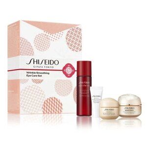 Shiseido Benefiance Wrinkle Smoothing Eye Care Set New
